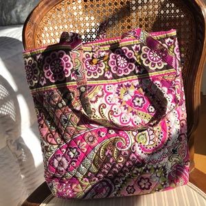 Vera Bradley colorful tote